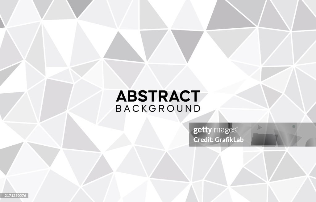 Abstract Geometric Triangle Pattern Abstract Geometric Background With Triangle Pattern Design High-Res ...
