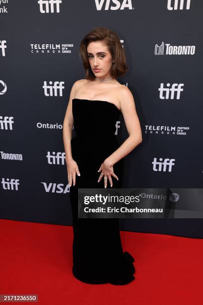 Rachel Sennott at the Red-Carpet World Premiere of Columbia Pictures’ SATURDAY NIGHT at the Toronto International Film Festival at Royal Alexandra...