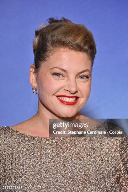 Sophie Guillemin attends the 26th La Rochelle Fiction Festival on September 10, 2024 in La Rochelle, France.
