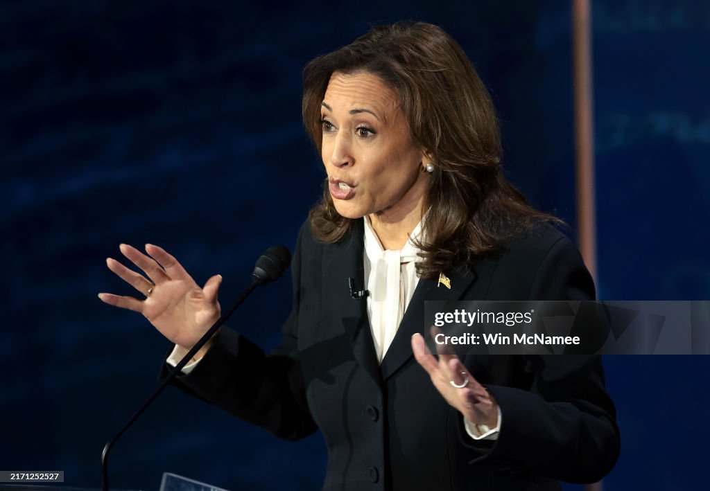 ABC News Hosts Presidential Debate Between Donald Trump And VP Kamala Harris At The National Constitution Center In Philadelphia