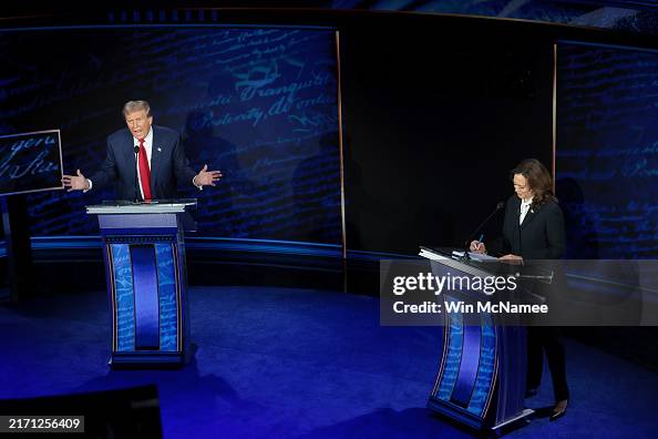 ABC News Hosts Presidential Debate Between Donald Trump And VP Kamala Harris At The National Constitution Center In Philadelphia ABC News Hosts Presidential Debate Between Donald Trump And VP Kamala Harris At The National Constitution Center In Philadelphia