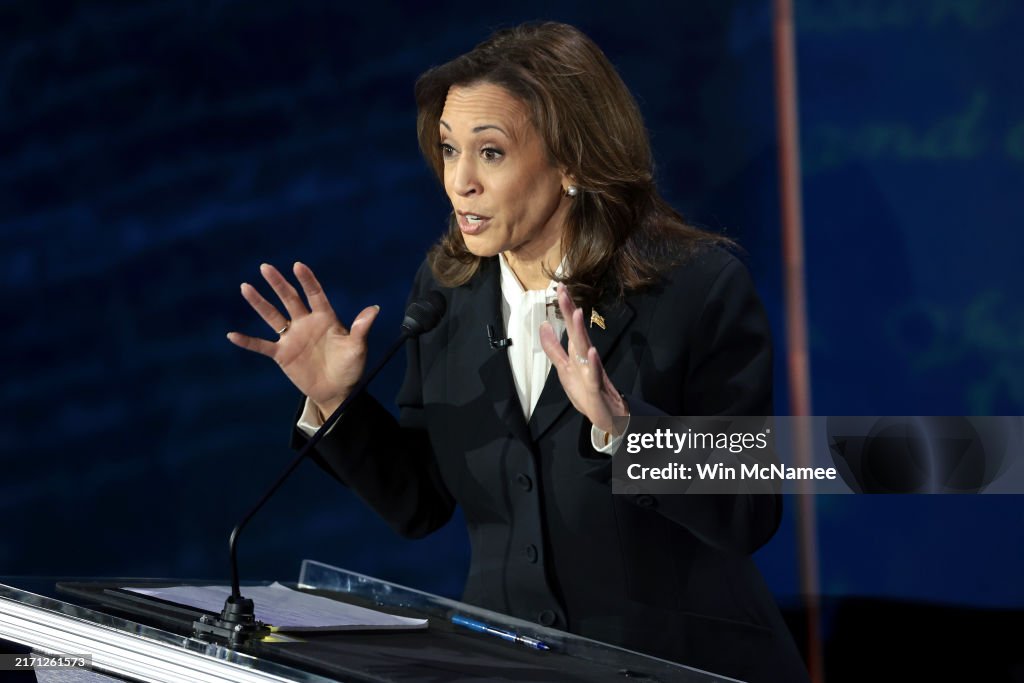 ABC News Hosts Presidential Debate Between Donald Trump And VP Kamala Harris At The National Constitution Center In Philadelphia