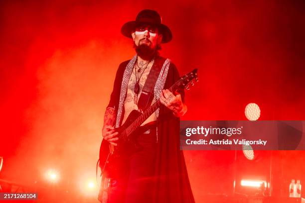Dave Navarro performs with Jane's Addiction at Pier 17 Rooftop on September 10, 2024 in New York City.