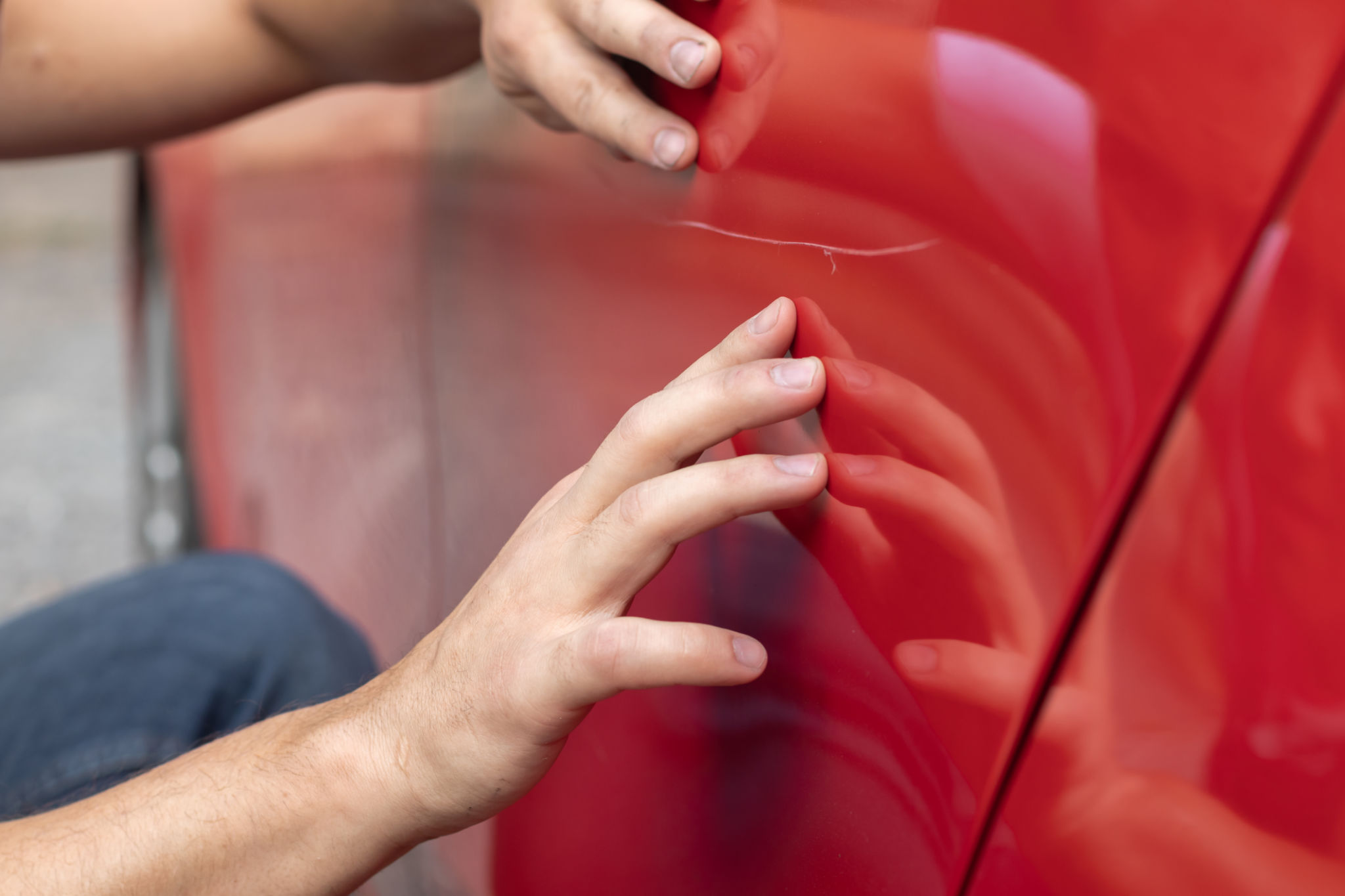 surface scratch repair