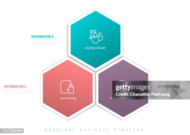 infographic template stock illustration. infographic, icons, business, organization, chart, hexagon - org chart background stock illustrations