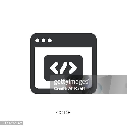 Code glyph solid icon. Solid icon that can be applied anywhere, simple, pixel perfect and modern style Code glyph solid icon. Solid icon that can be applied anywhere, simple, pixel perfect and modern style