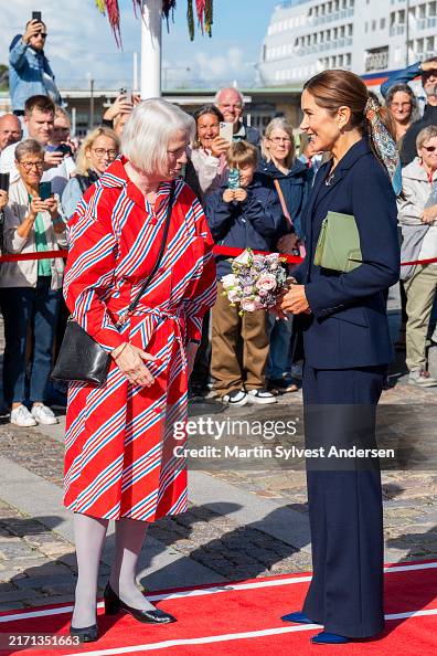 Danish Royal Couple Officially Disembark From Royal Ship In Copenhagen Danish Royal Couple Officially Disembark From Royal Ship In Copenhagen
