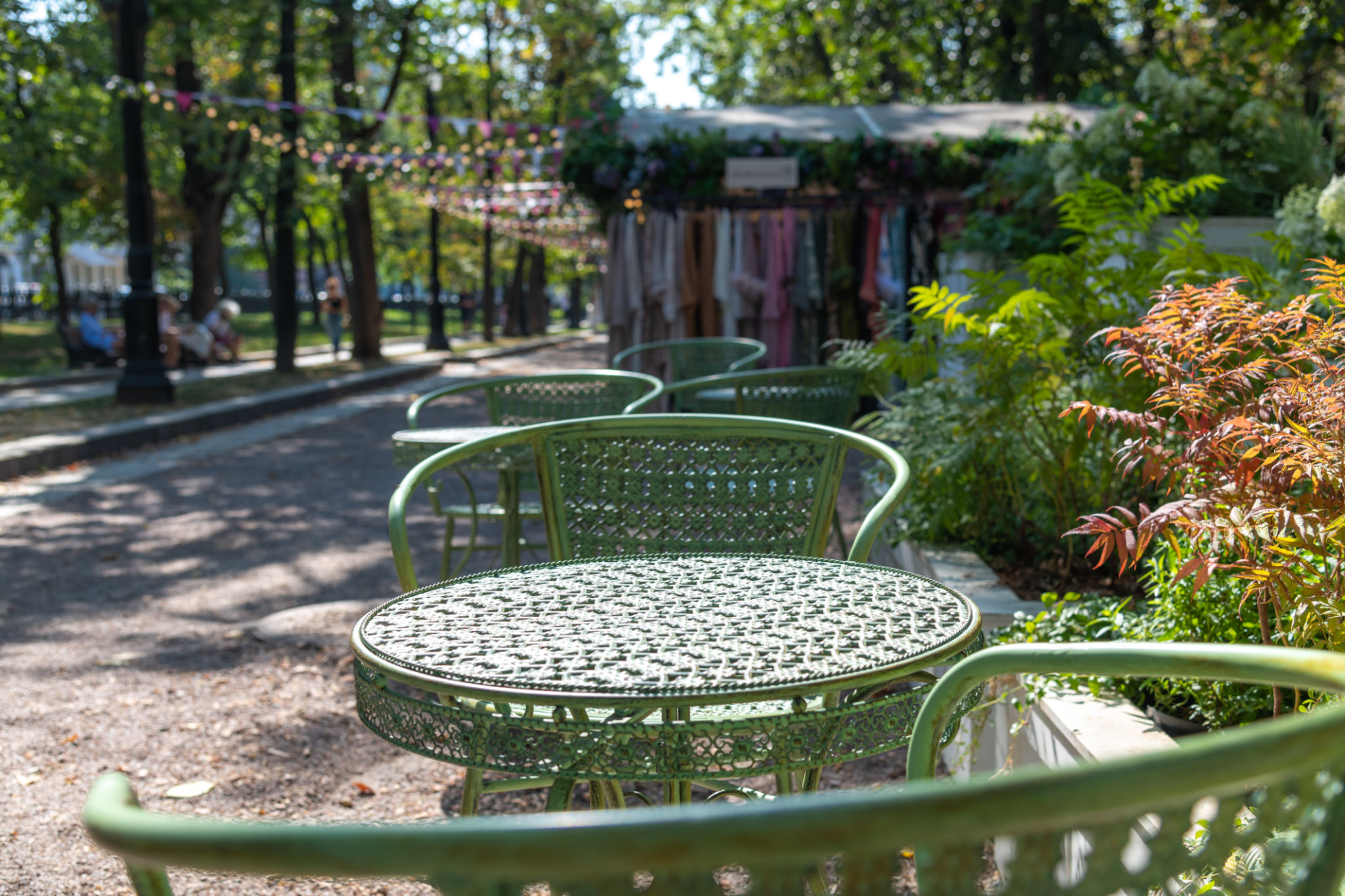 outdoor cafe