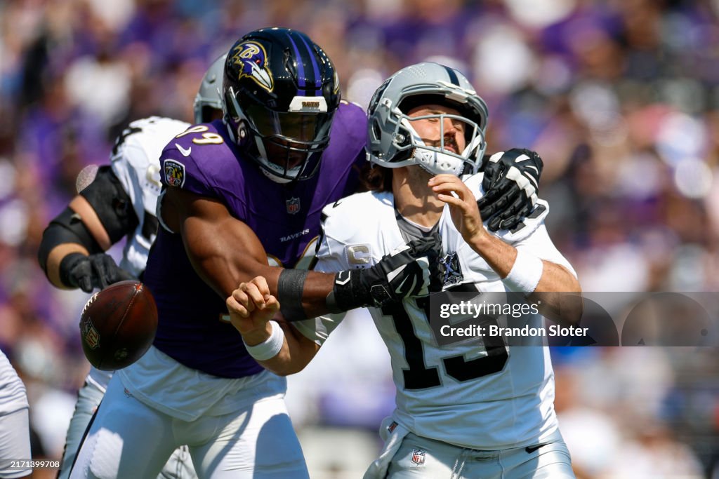 Las Vegas Raiders v Baltimore Ravens