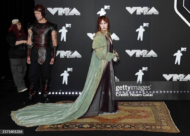 Chappell Roan attends the 2024 MTV Video Music Awards at UBS Arena on September 11, 2024 in Elmont, New York.