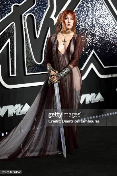 Chappell Roan attends the 2024 MTV Video Music Awards at UBS Arena on September 11, 2024 in Elmont, New York.