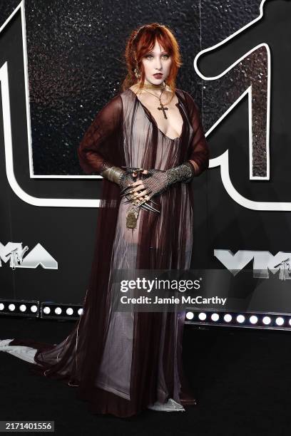 Chappell Roan attends the 2024 MTV Video Music Awards at UBS Arena on September 11, 2024 in Elmont, New York.