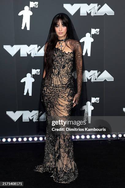 Camila Cabello attends the 2024 MTV Video Music Awards at UBS Arena on September 11, 2024 in Elmont, New York.
