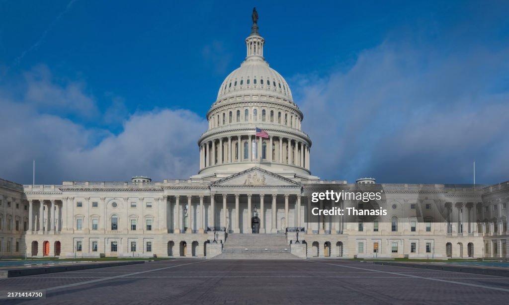 The United States Capitol Building. Washington DC, Capitol, September 2024