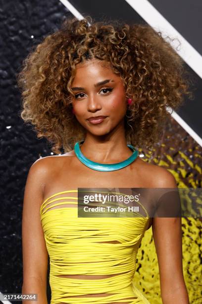 Tyla attends the 2024 MTV Video Music Awards at UBS Arena on September 11, 2024 in Elmont, New York.
