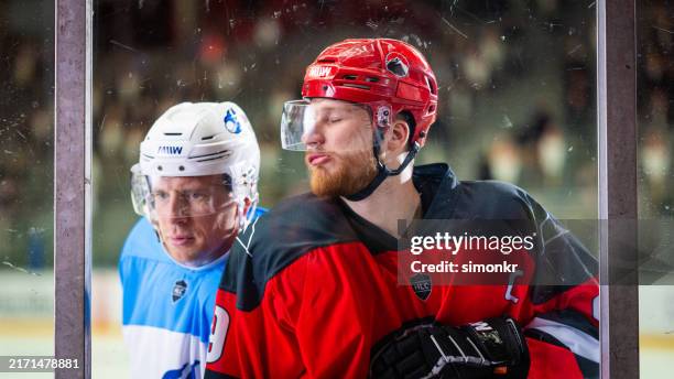 Body Check Glass 59,057 Hockey Bodycheck Stock Photos, High-Res Pictures, and Images ...