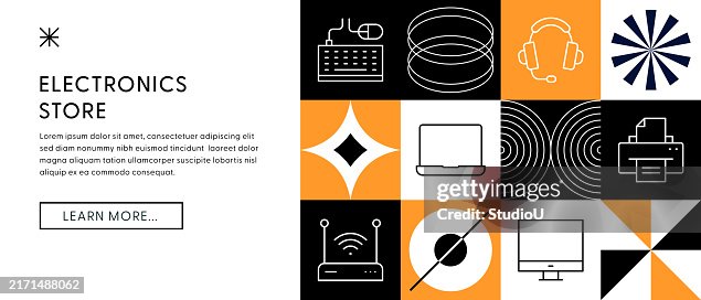 Electronics Store Web Banner Design Electronics Store Web Banner Design