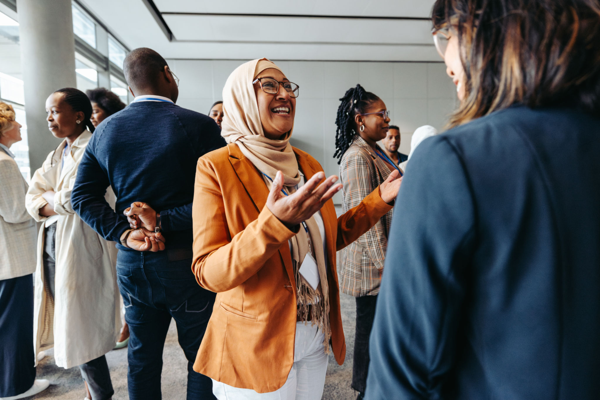 women meeting