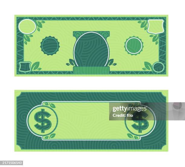 ilustraciones, imágenes clip art, dibujos animados e iconos de stock de dinero papel billete dólar efectivo moneda de los estados unidos - billete de dólar estadounidense