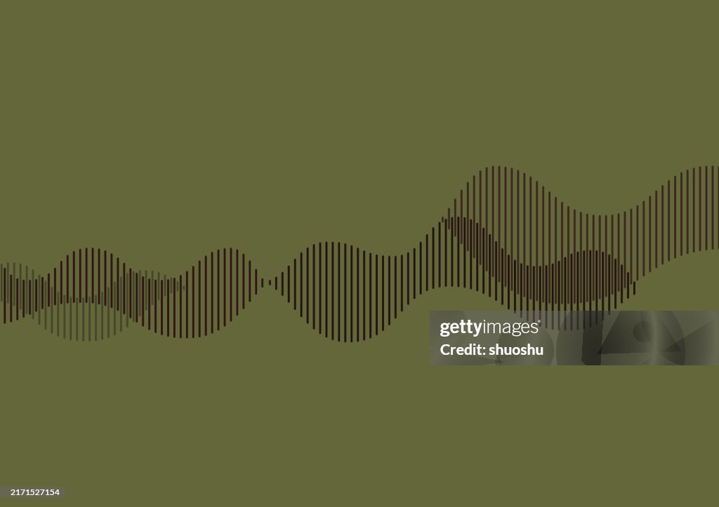 Line Pattern Audio Abstract Audio Line Sound Wave Stripe Gradient Pattern Design ...