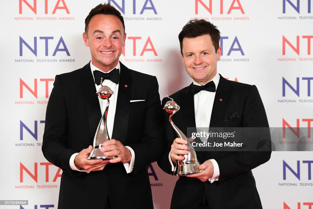 National Television Awards 2024 - Winners Room