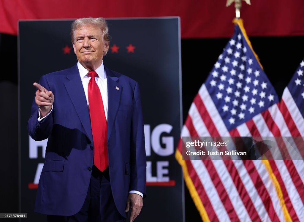 Donald Trump Speaks On The Economy In Tucson, Arizona