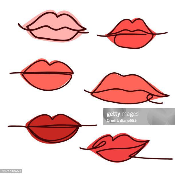 947 Cartoon Lips Images Stock Photos, High-Res Pictures, and Images