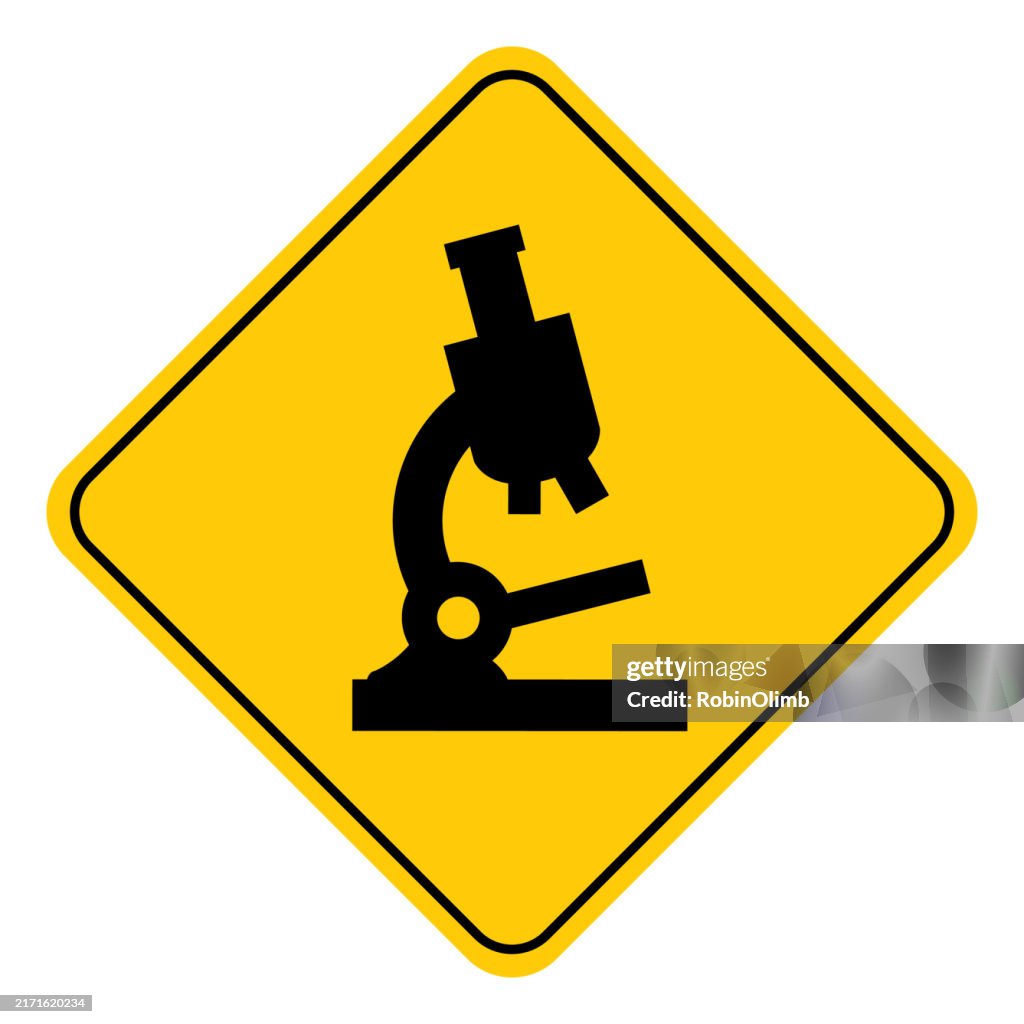 Microscope Repair Sign Microscope Road Sign High-Res Vector Graphic - Getty Images