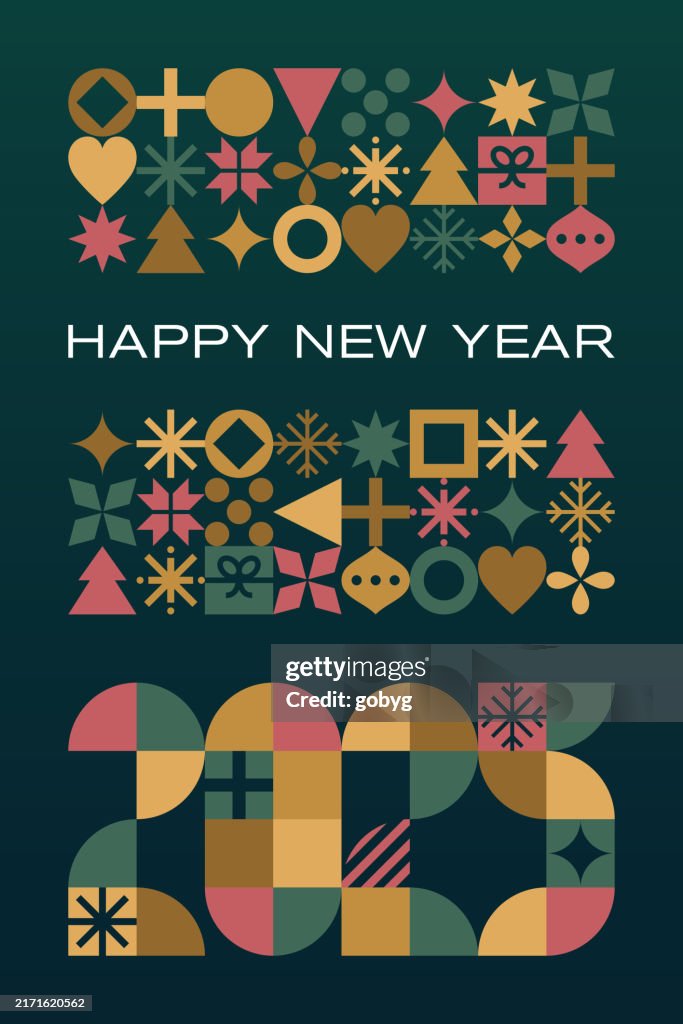 2025 New Year Greeting Card
