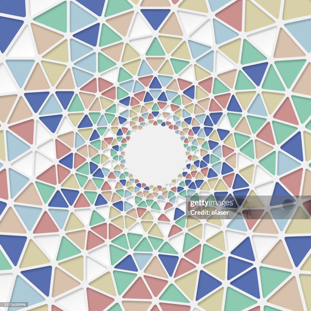 Circular Triangle 3d Pattern High-Res Vector Graphic - Getty Images