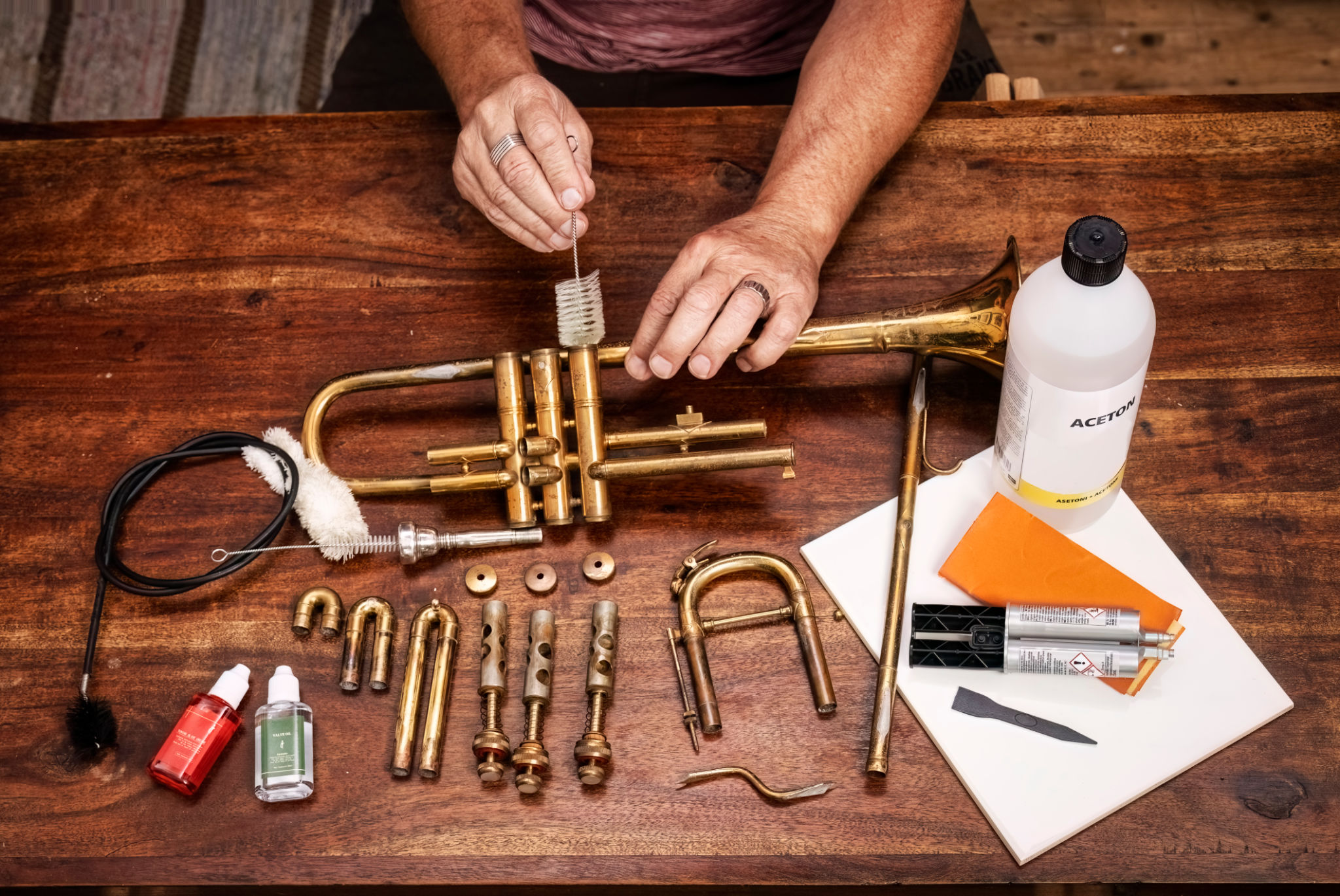 trumpet maintenance
