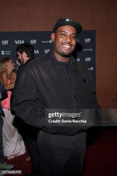 Lionel Boyce attends the premiere of "Shell" during the 2024 Toronto International Film Festival at Princess of Wales Theatre on September 12, 2024...