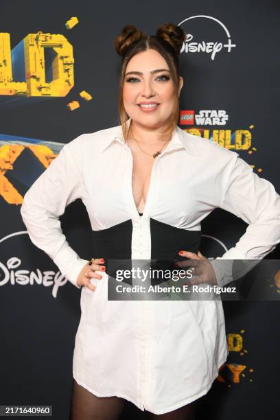 Shelby Young attends the special screening of LEGO® STAR WARS: REBUILD THE GALAXY at El Capitan Theatre on September 12, 2024 in Hollywood,...