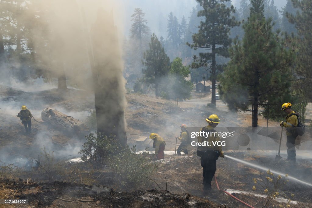 Bridge Fire Continues To Grow And Destroys Dozens Of Homes