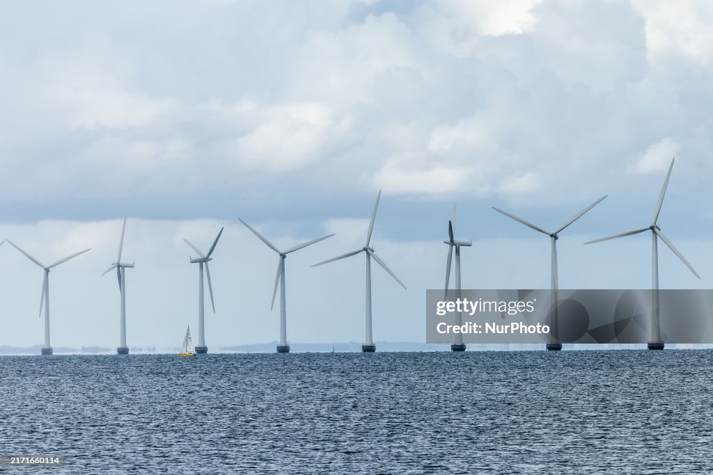 Offshore Wind Farm In Denmark