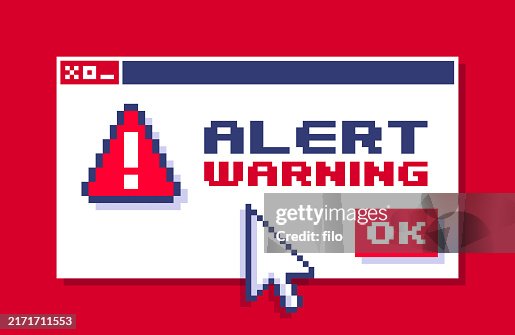 Alert Warning Error Mistake Problem Warning Notification Window High ...