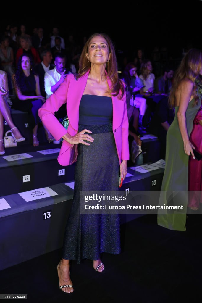 Celebrities Attend Malne Fashion Show At Mercedes-Benz Fashion Week