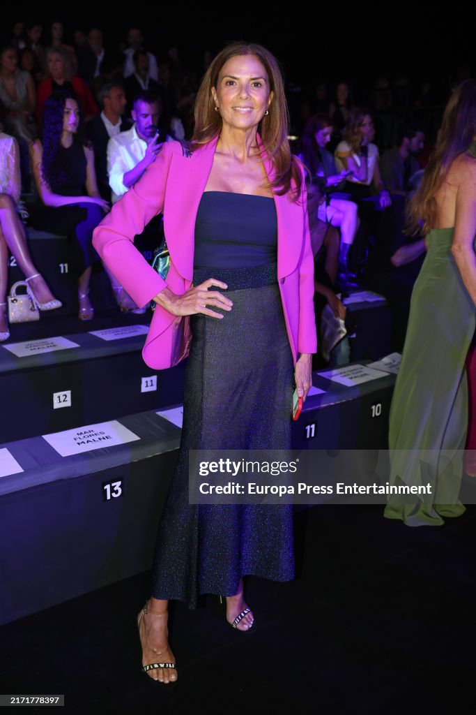 Celebrities Attend Malne Fashion Show At Mercedes-Benz Fashion Week