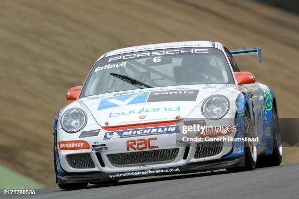 Andy Britnell Motorbase Performance Porsche Carrera Cup UK, Brands Hatch, England, 18th August 2007. DIGITAL IMAGE