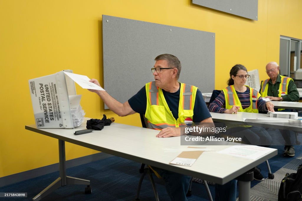 North Carolina Board Of Elections Test Voting Machines Ahead Of Election