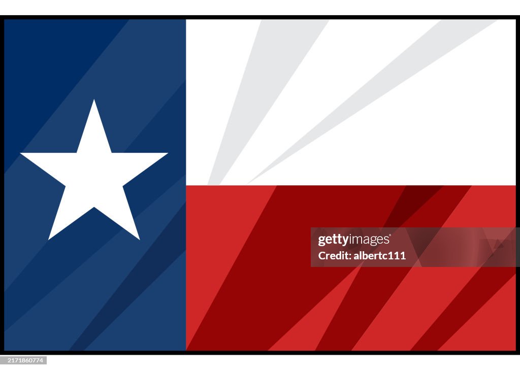 Stylized Texas Flag