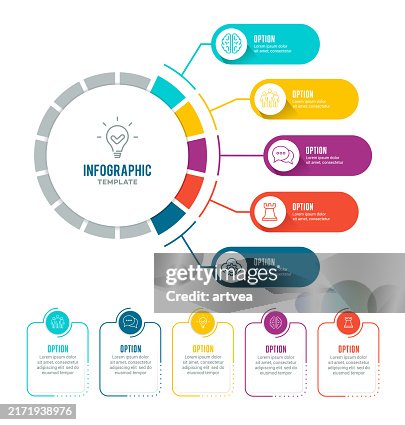 Infographic Elements 5 steps Infographic Elements 5 steps