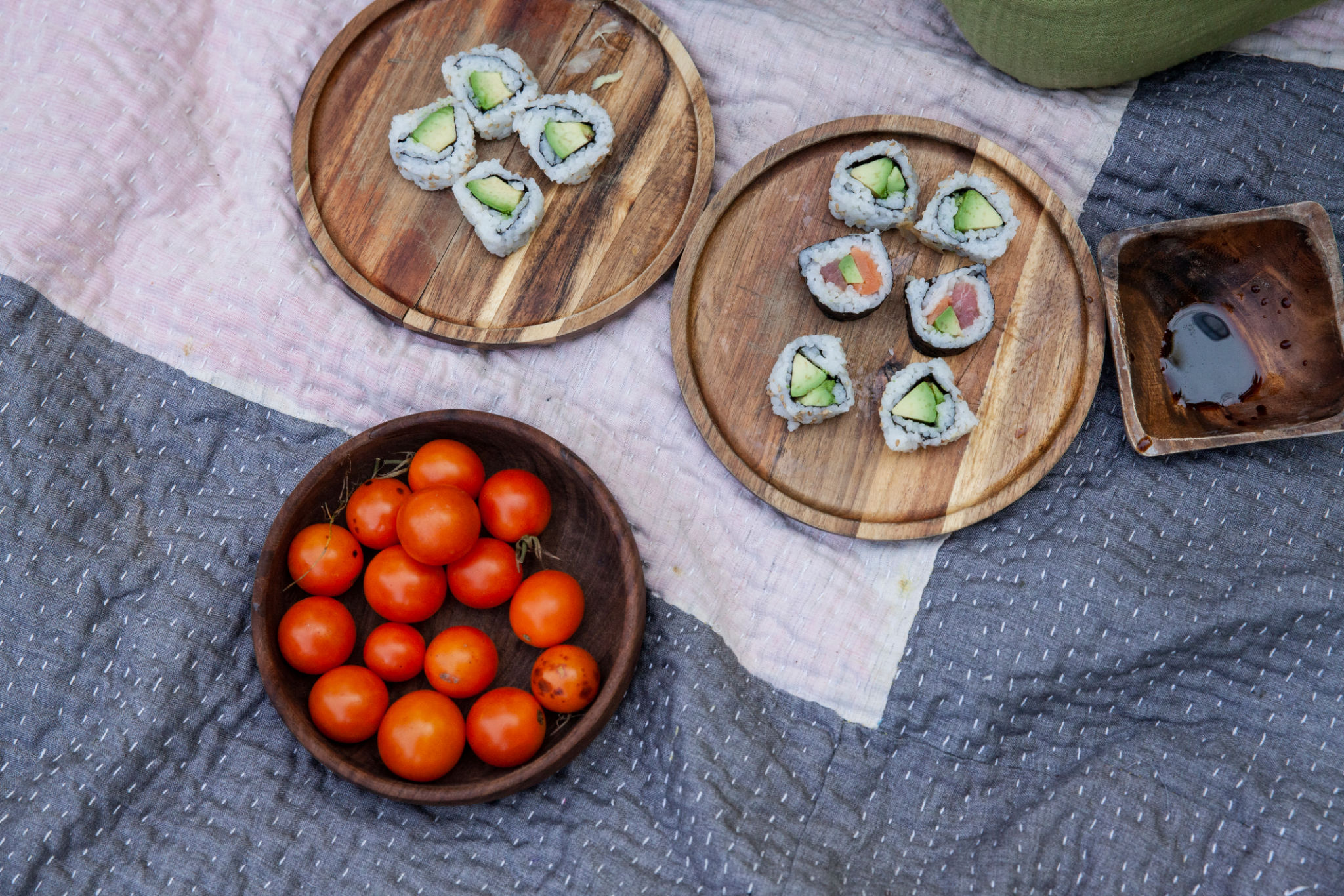 summer sushi platter