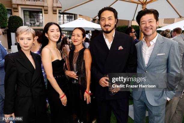 Moeka Hoshi, Kurumi Nakata, Reiko Hira, Takehiro Hira and Tadanobu Asano attends The BAFTA TV Tea Party presented by Delta Air Lines, Virgin...