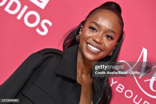 Aja Naomi King attends The 2024 BAFTA TV Tea Party at The Maybourne Beverly Hills on September 14, 2024 in Beverly Hills, California.