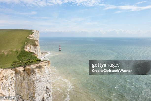 england, südküste, dorset, devon, cornwall, seven sisters - devon coast stock pictures, royalty-free photos & images
