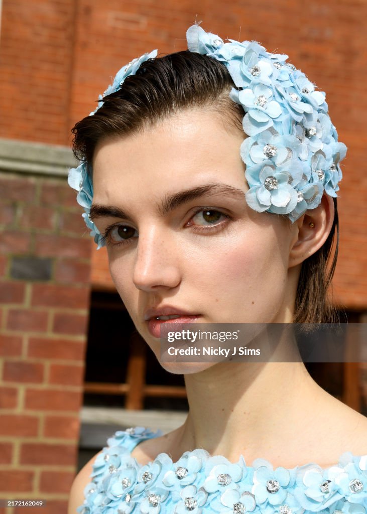 Emilia Wickstead - Backstage - LFW Sept 2024
