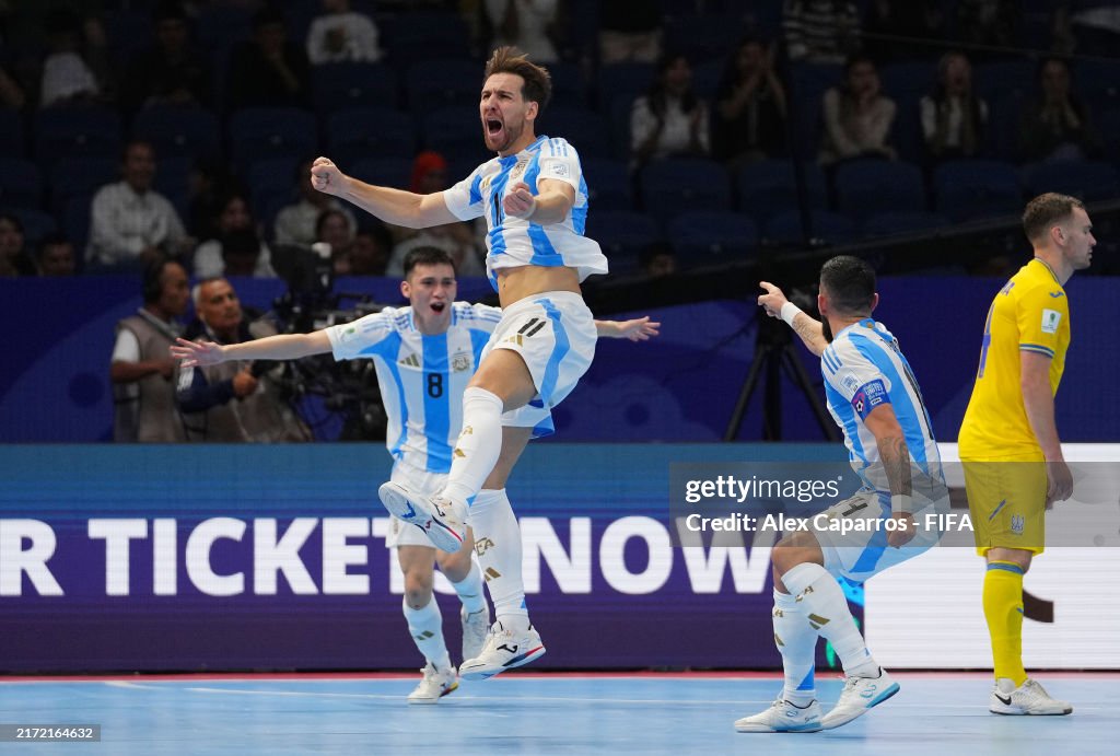 Argentina v Ukraine - FIFA Futsal World Cup Uzbekistan 2024