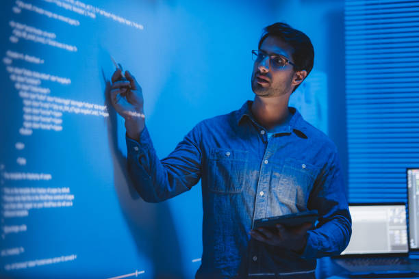 a seminar and workshop on coding to enhance system efficiency. - programming logic training stock pictures, royalty-free photos & images