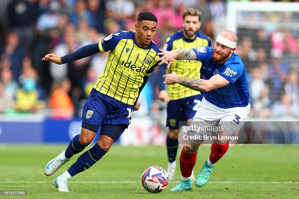 Portsmouth FC v West Bromwich Albion FC - Sky Bet Championship